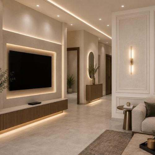 دهانات وتشطيبات داخلية