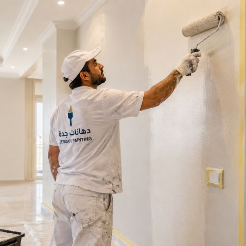 معلم دهانات بجدة لتنفيذ الدهانات والتشطيبات باحترافية
